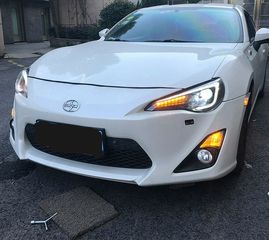 Φανάρια Εμπρός FULL LED Toyota 86 (2012-2019) Subaru BRZ (2012-2018) Scion FR-S (2013-2016) with Sequential Dynamic Turning Lights-thumb-1