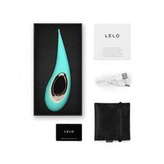 Lelo Dot Elliptical Clitoral Stimulator Aqua-thumb-3