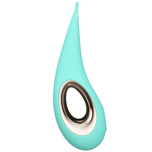 Lelo Dot Elliptical Clitoral Stimulator Aqua