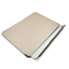 Guess Saffiano Script case for a 13" laptop - gold-thumb-3