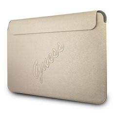Guess Saffiano Script case for a 13" laptop - gold-thumb-1
