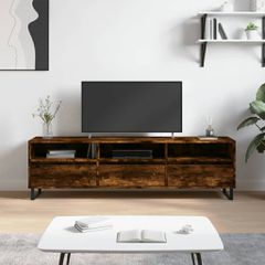 Έπιπλο Τηλεόρασης Καπνιστή Δρυς 150x30x44,5 εκ. Επεξ. Ξύλο 831305