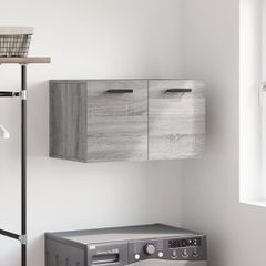 Ντουλάπι Τοίχου Γκρι Sonoma 60x36,5x35 εκ. Επεξεργασμένο Ξύλο 830034