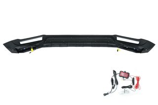 Εμπρός Προφυλακτηρα Lip Spoiler LED DRL Extension Mercedes G-Class Facelift W463 W464 G350 G400 G500 (2018-)-thumb-3