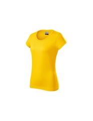 Rimeck Γυναικείο Διαφημιστικό T-shirt Κοντομάνικο σε Κίτρινο Χρώμα MLI-R0404