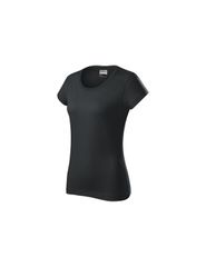 Rimeck Γυναικείο Διαφημιστικό T-shirt Κοντομάνικο σε Μαύρο Χρώμα MLI-R0294