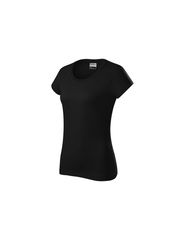 Rimeck Γυναικείο Διαφημιστικό T-shirt Κοντομάνικο σε Μαύρο Χρώμα MLI-R0201