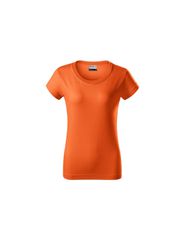 Rimeck Γυναικείο Διαφημιστικό T-shirt Κοντομάνικο σε Πορτοκαλί Χρώμα MLI-R0411