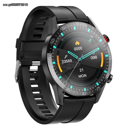 Smartwatch Hoco Y2 Pro IP68 TFT HD IPS Screen 1.28" 260mAh Μαύρο