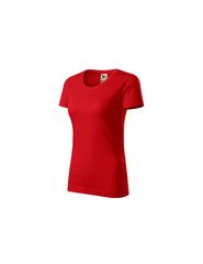 Malfini Γυναικείο Διαφημιστικό T-shirt Κοντομάνικο σε Κόκκινο Χρώμα MLI-17407