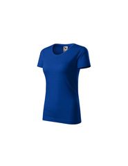 Malfini Γυναικείο Διαφημιστικό T-shirt Κοντομάνικο σε Μπλε Χρώμα MLI-17405