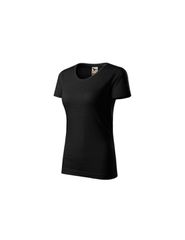 Malfini Γυναικείο Διαφημιστικό T-shirt Κοντομάνικο σε Μαύρο Χρώμα MLI-17401