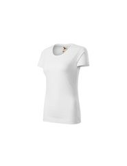Malfini Γυναικείο Διαφημιστικό T-shirt Κοντομάνικο σε Λευκό Χρώμα MLI-17400