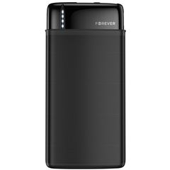 Forever TB-100L Power Bank 20000mAh με 2 Θύρες USB-A Μαύρο