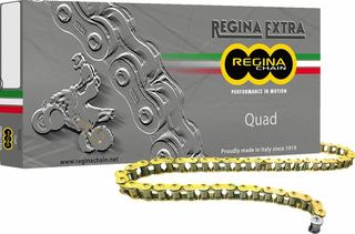 Κωδ.273058 REGINA αλυσίδα κίνησης Quad 135QUAD/006 για SUZUKI GN 250 91 χρυσό 520 x 100 Τεμάχιο τηλ.215-215-8211