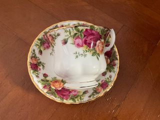 Σετ τσαγιου 2 τμχ    royal Albert old country roses 