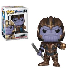 Avengers Endgame POP! Movies Vinyl Figure Thanos 9 cm  - Damaged packaging