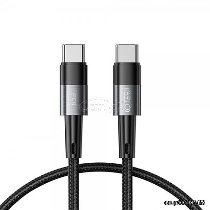 Tech-Protect Ultraboost Type C cable 60W Γκρι 0.25m