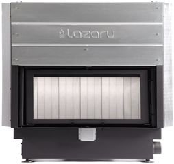 Lazaru Flat Premium 110/51 Ενεργειακό Τζάκι Αερόθερμο 14.7kW Ίσιο Ανοιγόμενη Πόρτα Kit Βεντιλατέρ