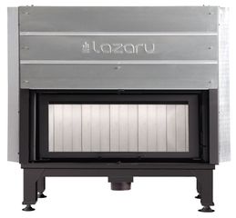 Lazaru E-Flat 110/47 Ενεργειακό Τζάκι Ξύλου Αερόθερμο 15kW Ίσιο με Συρόμενη Ανοιγόμενη Πόρτα