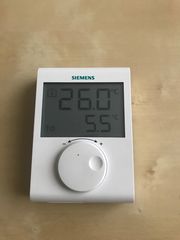 Simens θερμοστάτης με δυνατότητα εντοιχισμού