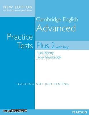 CAMBRIDGE ADVANCED PRACTICE TESTS PLUS 2 W/A N/E - (PEARSON)