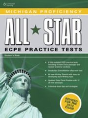 MICHIGAN ALL STAR ECPE PRACTICE TESTS SB (+ GLOSSARY) EDITION 2013 N/E - (NATIONAL GEOGRAPHIC LEARNING)