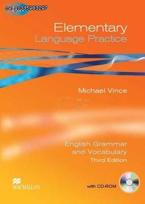 ELEMENTARY LANGUAGE PRACTICE SB WITH KEY (+ CD-ROM) 3RD ED - (MACMILLAN)