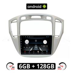 TOYOTA HIGHLANDER (2002 - 2009) Android οθόνη αυτοκίνητου 6GB με GPS WI-FI (ηχοσύστημα αφής 9" ιντσών OEM Youtube Playstore MP3 USB Radio Bluetooth Mirrorlink εργοστασιακή, 4x60W, AUX)