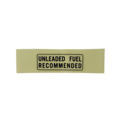 Αυτοκολλητο UNLEADED FUEL RECOMMENDED Honda γν - (10380-336)