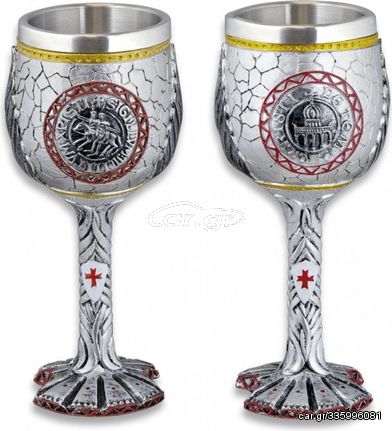 ALBAINOX Ποτηρι Διακοσμητικο TOLE10 Resin goblet. Sigillum Militum Xpisti, 39073