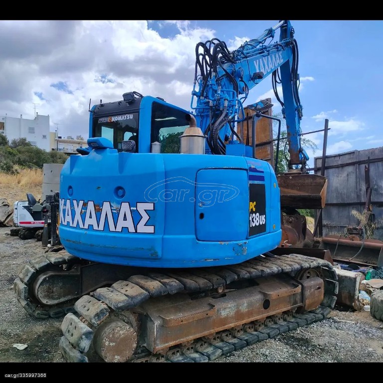 Εκσκαφέας Με Ερπύστριες Komatsu 2008 pc 138 -8