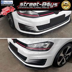EXTENSION LIP SPOILER ΕΜΠΡΟΣ ΠΡΟΦΥΛΑΚΤΗΡΑ VW GOLF 7 GTI & R-LINE (2013-2017) | Street Boys - Car Tuning Shop |-thumb-1