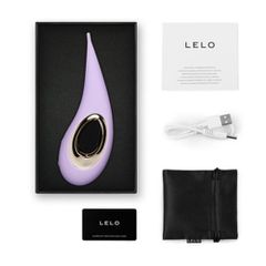 Lelo Dot Elliptical Clitoral Stimulator Lilac-thumb-5