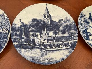 4 Πιατα  διακοσμητικα Delft’s -thumb-3