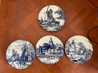 4 Πιατα  διακοσμητικα Delft’s -thumb-11