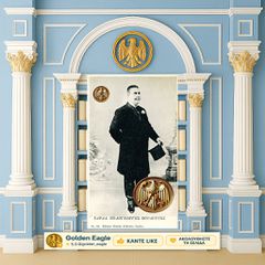 Χαραλ Πωλογεώργης Βουλευτής (1857-1920) [Καρτ Ποσταλ Αλικιώτης (δεκ. 1900)] / Κρήτη, Κρητική Πολιτεία, Σφακιά, Πωλογιώργης, Χανιά, Σφακιά, οπλαρχηγός