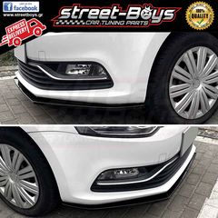 EXTENSION LIP SPOILER ΕΜΠΡΟΣ ΠΡΟΦΥΛΑΚΤΗΡΑ VW POLO 6R 6C | Street Boys - Car Tuning Shop |-thumb-2