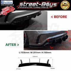SPOILER ΔΙΑΧΥΤΗΣ ΠΙΣΩ ΠΡΟΦΥΛΑΚΤΗΡΑ MERCEDES BENZ CLA W117 AMG (2013-2019) | Street Boys - Car Tuning Shop |-thumb-4