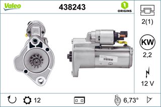 Μίζα MERCEDES SPRINTER 3,5-T (B906), SPRINTER 3-T (B906), SPRINTER 4,6-T (B906), SPRINTER 4-T (B904), SPRINTER 5-T (B906); FORD ESCORT CLASSIC, ESCORT VI, FIESTA 1.8-3.5 01.95-