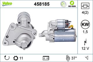 Μίζα DS DS 4, DS 5; CITROEN BERLINGO, BERLINGO MULTISPACE, BERLINGO/MINIVAN, C1, C2, C2 ENTERPRISE, C3 I, C3 II, C3 PICASSO, C3 PLURIEL, C4, C4 GRAND PICASSO I 1.4D-2.2D 09.01-