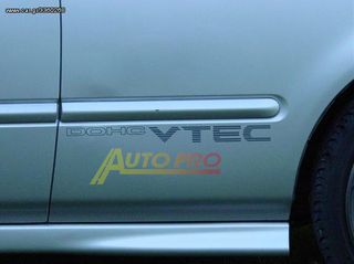 Πλαϊνό Αυτοκόλλητο DOHC VTEC ( το ζευγάρι)-thumb-4