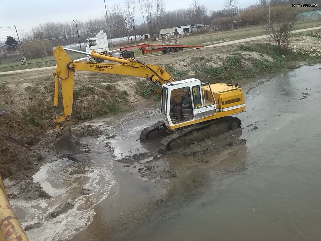 Εκσκαφέας Με Ερπύστριες Liebherr 1992 R 912 litr.