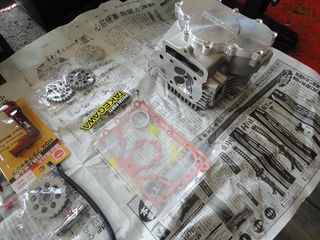 kit simplekti takegawa SPECIAL CLUTCH KIT TYPE-R gia konto axona sazman honda z50 monkey c50 glx50 dax chaly dy lifan -thumb-54