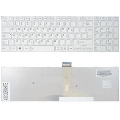 Πληκτρολόγιο Ελληνικό - Greek Laptop Keyboard για Toshiba Satellite C70 C75 C75D C75D-A C75A C75T C75DT C75-A 9Z.N7USV.N01 AEBD5500020-GK 6037B0083202 134970131 GR White ( Κωδ.40912GRWHITE )