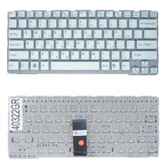 Πληκτρολόγιο Ελληνικό - Greek Laptop Keyboard για Sony Vaio SVE14 SVE14A 149010281GR 9Z.N6BBF.D0L GR White button blue edge ( Κωδ.40322GR )