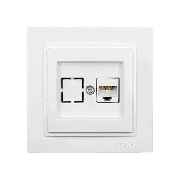 ΣΕΤ ΠΡΙΖΑ DATA RJ45 CAT6 ΛΕΥΚΟ DESPINA