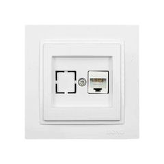 ΣΕΤ ΠΡΙΖΑ DATA RJ45 CAT6 ΛΕΥΚΟ DESPINA