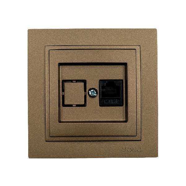 ΣΕΤ ΠΡΙΖΑ DATA RJ45 CAT6 ΦΟΡΕΣΤ  DESPINA METALLIC