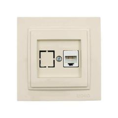 ΣΕΤ ΠΡΙΖΑ DATA RJ45 CAT6 ΚΡΕΜ DESPINA